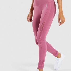 Gymshark energy seamless legging in dusty pink
